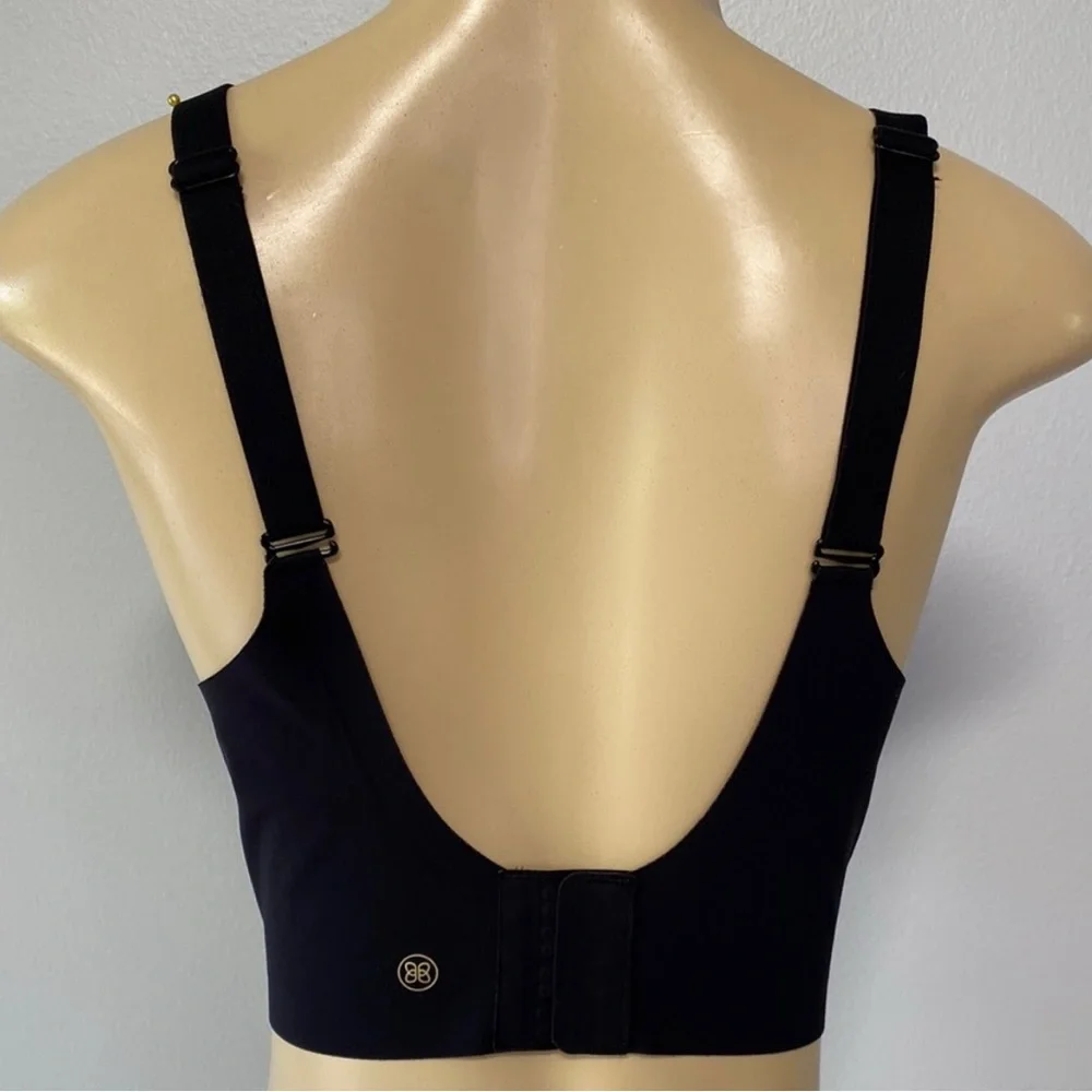 Honeylove CrossOver Black Mesh Detail Bra - Picture 3 of 8